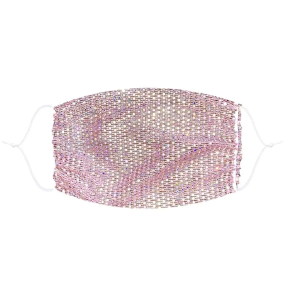 🌹 New 🌹 Fashion Rhinestone Face Masks, Bling Face Mask For Party